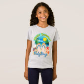 T-Shirt Bonjour été - Saint-Jours (Devant entier)