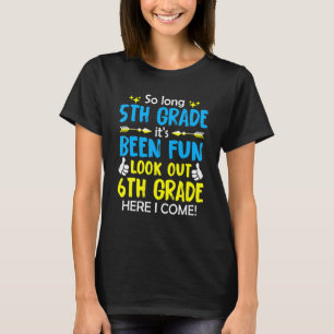 T-shirt Bonjour Étudiant De 6E Année Retour À L'École Arg