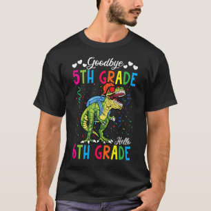 T-shirt Bonjour Étudiant de 6e année Retour à l'école Din