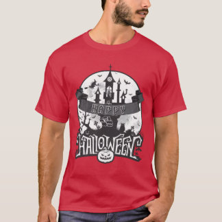 T-shirt Bonjour fête d'Halloween Halloween
