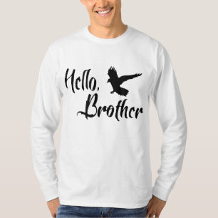 T-shirt Bonjour Frère Pour Soeur Frère