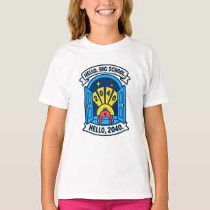 T-shirt Bonjour Grande École 2040 Porte d'entrée Aurore