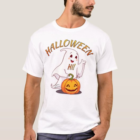 T-shirt Bonjour ! Halloween (Devant)
