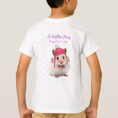T-shirt Bonjour Hug Hamster (Dos)