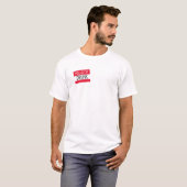 T-shirt Bonjour, je suis ivre (Devant entier)