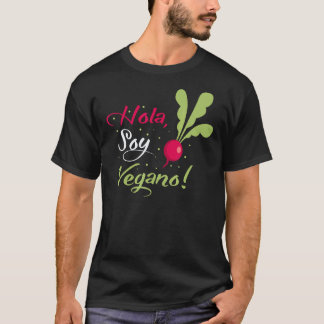 T-shirt Bonjour, je suis végétalien