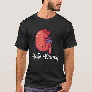 T-shirt Bonjour Kidney Funny Montrez Votre Appréciation Po