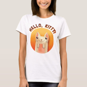 T-shirt Bonjour, Kitty !
