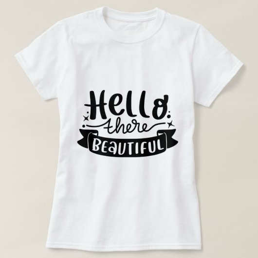 T-shirt Bonjour Là Belle (Design devant)