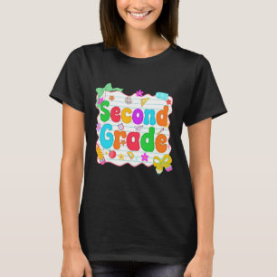 T-shirt Bonjour l'équipe deuxième année de retour au t-shi