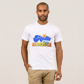 T-shirt Bonjour l'été (Devant entier)