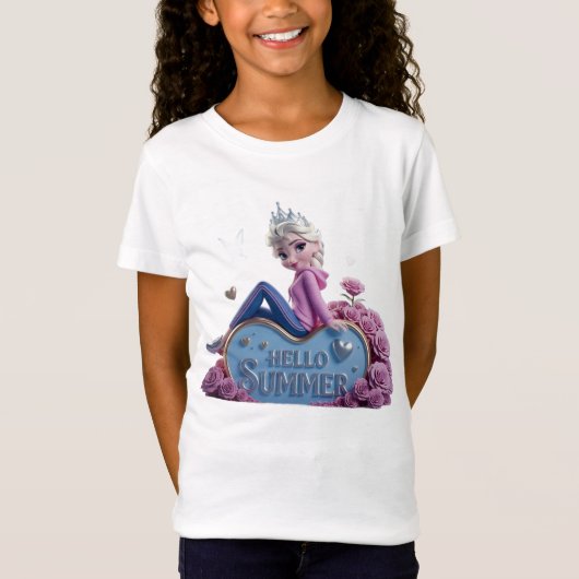 T-Shirt Bonjour l'été (Devant)