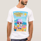 T-shirt Bonjour l'été (Devant)