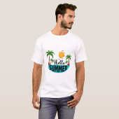T-shirt Bonjour l'été (Devant entier)