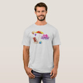 T-shirt Bonjour l'été (Devant entier)