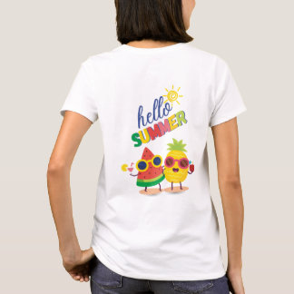 t-shirt "Bonjour l'été"