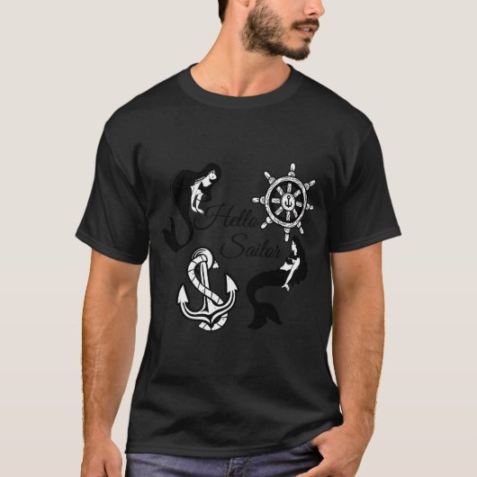 T-shirt Bonjour Marin (Devant)