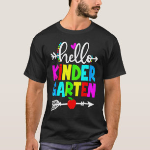 T-shirt Bonjour maternelle Heureuse équipe pédagogique de
