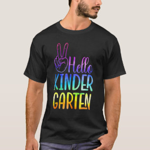 T-shirt Bonjour Maternelle Premier Jour De L'École Jour Re
