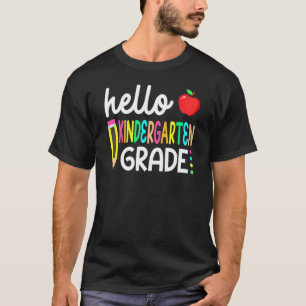T-shirt Bonjour maternelle Retour À L'École