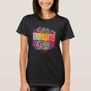 T-shirt Bonjour maternelle Retour À L'École Étudiante Ense