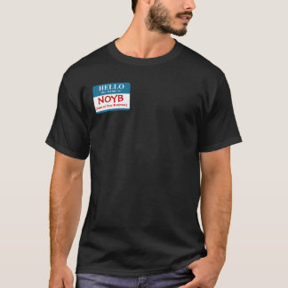 T-shirt Bonjour, mon nom est