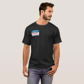 T-shirt Bonjour, mon nom est (Devant entier)