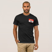 T-shirt Bonjour Mon Nom Est Kamala Voter Harris 2024 (Devant entier)