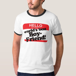T-shirt Bonjour mon nom est le meilleur ami du monde