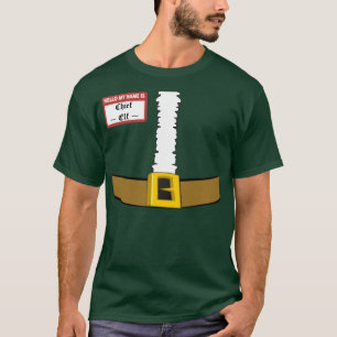 T-shirt Bonjour mon nom est personnaliser en chef d'avant
