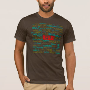T-shirt Bonjour (Multi Language) T Shirt
