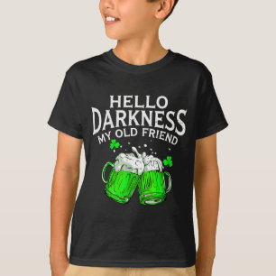 T-shirt Bonjour obscurité vieil ami bière irlandaise St. P