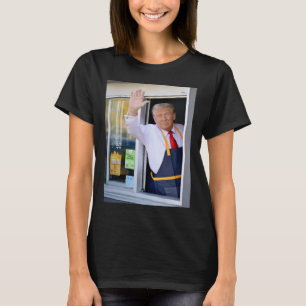 T-shirt Bonjour Obtenez Votre Burger Donald Trump Cooks Fr