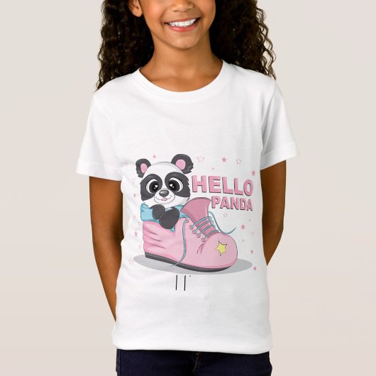 T-Shirt Bonjour Panda