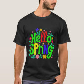 T-shirt Bonjour printemps (Devant)