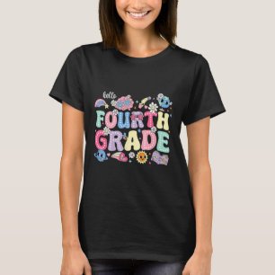 T-shirt Bonjour quatrième 4e année de retour à l'école ens