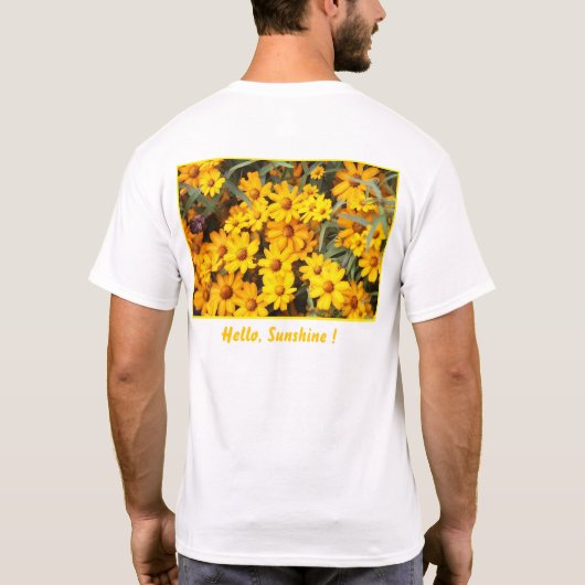 T-shirt Bonjour soleil ! (Dos)