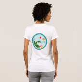 T-shirt Bonjour Summer Beach Vibes Tee (Dos entier)