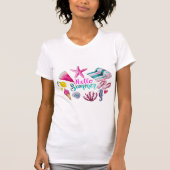 T-shirt Bonjour Summrer (Devant)