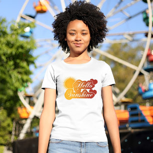 T-shirt Bonjour Sunshine Elegant