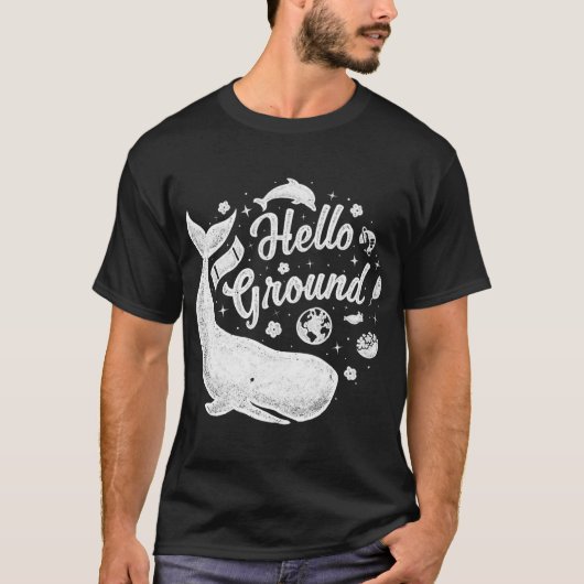 T-shirt Bonjour Terre (Devant)
