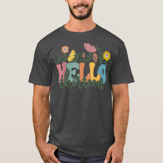 T-shirt Bonjour Treize Fleur J'Ai 13 Ans Bonne Naissance