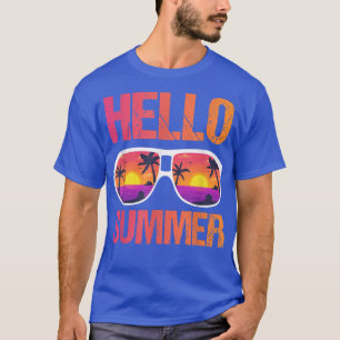 T-shirt Bonjour vacances d'été