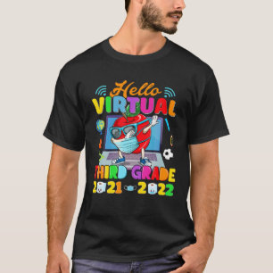 T-shirt Bonjour Virtual Third Grade 2021-2022 Apple Retour