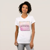T-shirt Bonjour week-end (Devant entier)
