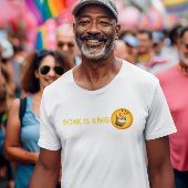 T-shirt BONK crypto cadeau, meme monnaie trader tee papa