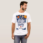 T-shirt Bonne 1ère Fête des pères, papa ! | Idées cadeaux (Devant entier)