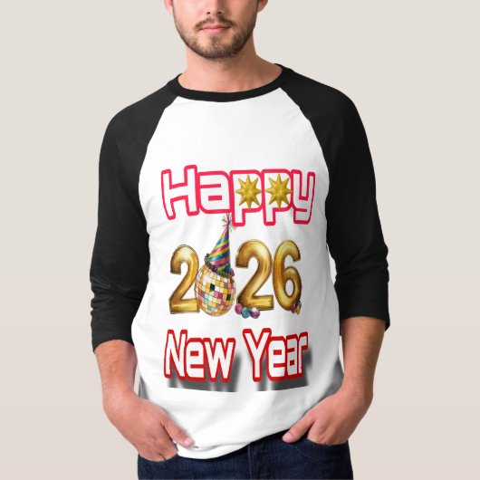 T-shirt Bonne année  (Devant)