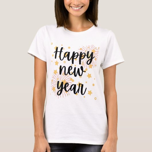 T-shirt Bonne année (Devant)