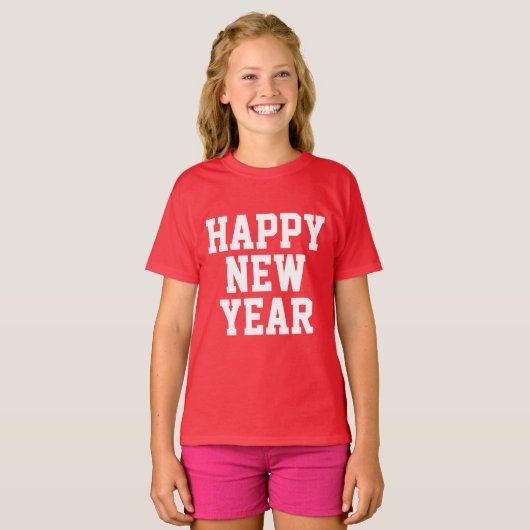 T-Shirt BONNE ANNÉE (Devant entier)